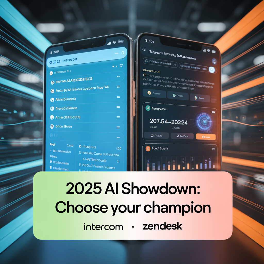 Intercom AI vs. Zendesk AI: The Complete 2025 Comparison Guide