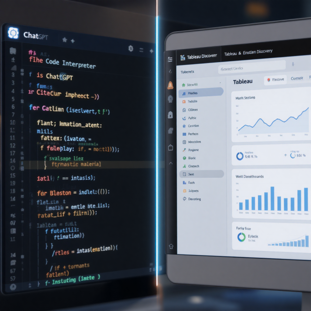 ChatGPT with Code Interpreter vs. Tableau + Einstein Discovery: Which Data Analysis Tool Is Right for You? [2025]