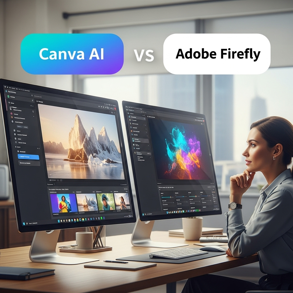 Canva AI vs Adobe Firefly: Which AI Image Generation Tool is Right for You in 2025?