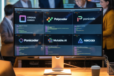 AI Code Generation & Automation: Comparing OpenAI Codex, PolyCoder, Ponicode, Mutable.ai, and AskCodi